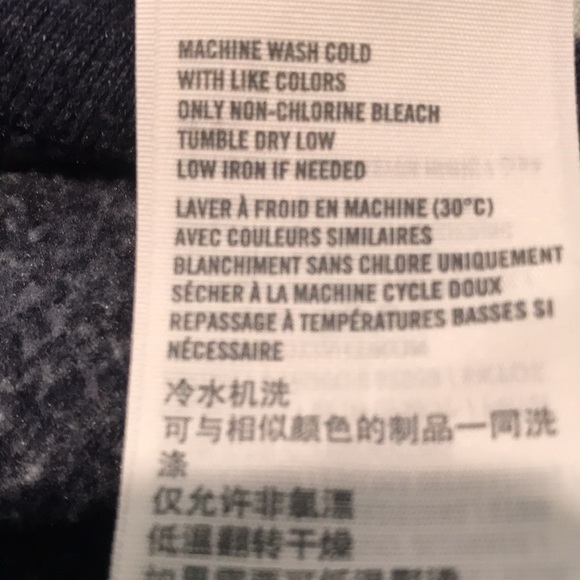 Abercrombie & Fitch 92 Row Sweatshirt. Heather Navy. M Raised Lettering/Paddles. - Picture 6 of 6